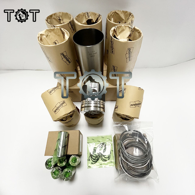 Μέρη μηχανών εκσκαφέων Doosan dh300-5 dh300-7 σύνολο σκαφών της γραμμής δαχτυλιδιών εμβόλων σκαφών της γραμμής dh370-7 κυλίνδρων