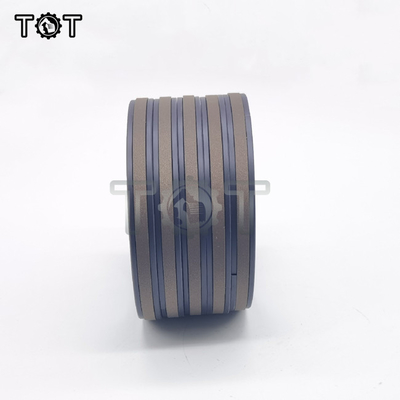 Υδραυλικά δαχτυλίδια εμβόλων ISO9001 SPGW PTFE για τα μηχανήματα κατασκευής